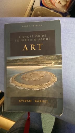 A short guide to writing about art 9th ed (professor approved) 1
