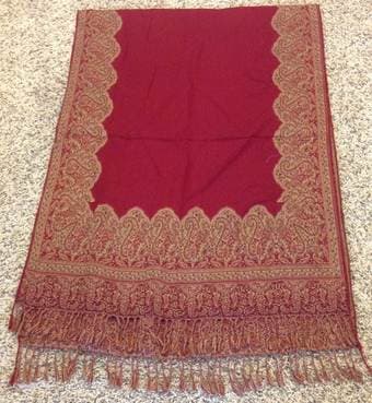 Handmade Pashmina Wool Shawls - Perfect for Winter! - $30 1