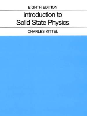 Introduction to Solid State Physics by Kittel [Hardcover] 1