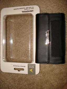 Leather Cases for Phones/Electronic Devices with Belt Clip/Holster $6 3