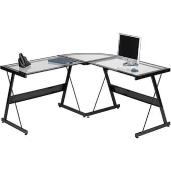 L-shaped computer desk $35 1