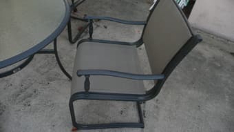 4-Chair Patio Set, $150 2