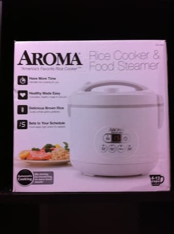 12-cup rice cooker and steamer $15 1