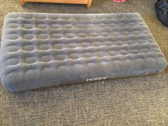 full size air bed (with pump, $30) 1