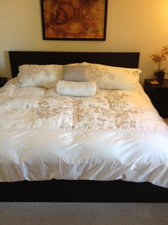 Ikea KING Malm BED FRAME and BASE $173 (40% discount) 1