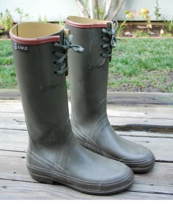 Unisex Aigle brand rubber boots / wellies, $50 1