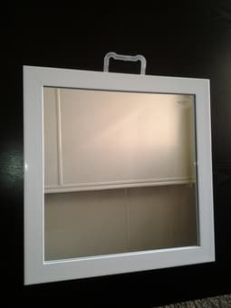 White Wall Mirror 1
