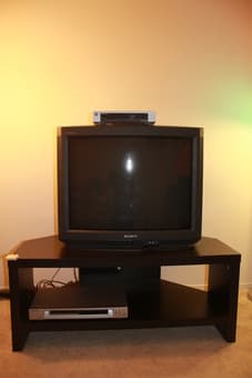 TV + DVD + shelf 2