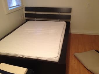 Great condition Ikea Full size bed and mattress $200 1