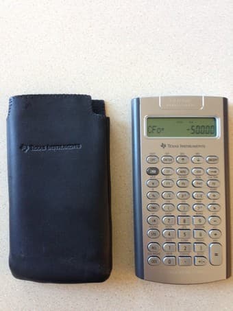 Texas Instruments BA II Plus Professional Financial Calculator - $25 1