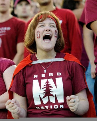 Stanford sweatshirt, Nerd Nation shirt etc 1