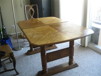 Larger, excellent dinner table for family , $150 3