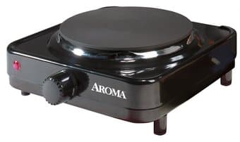 Aroma AHP-303 Single Hot Plate, Black - $20 (menlo park) 1