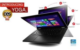 Lenovo IdeaPad Yoga 13 Convertible Ultrabook (Intel Core i7) 3