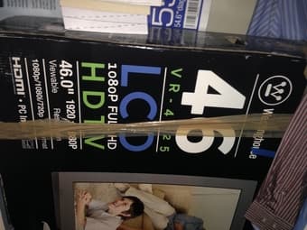 46" LCD HDTV w/ HDMI ports 3