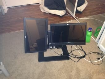 HP Touchscreen Dual Monitors - Perfect for coding and pdf reading 2