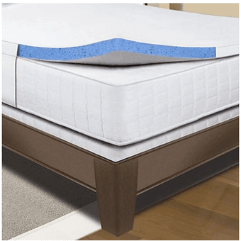 Selling Memory Foam Mattress Topper and Mini Fridge in Great Condition 1