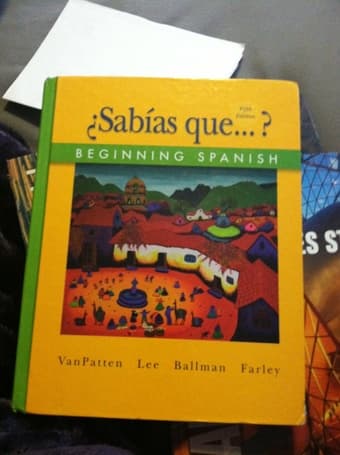 Spanish 1 Textbook $60 1
