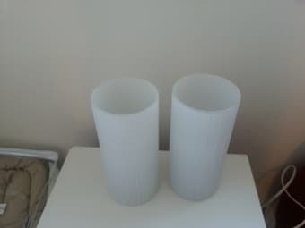 2 IKEA table lamps for $12 1