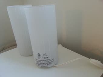 2 IKEA table lamps for $12 3