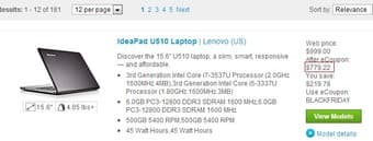 Brand new Lenovo U510 15.6' laptop (i7 2.0GHz, 6GB memory) 500$ 1