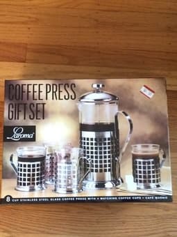 Laroma Coffee Press gift set - $50 1