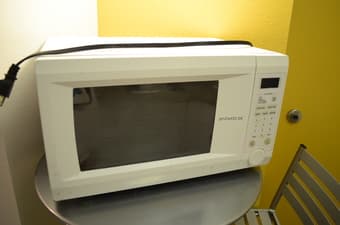 Moving sale: computer monitors, bike helmets, microwave oven etc. 1