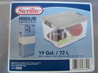 Two very large storage boxes for sale 1