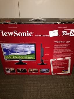 View Sonic 24" LED LCD 1080p Monitor $140 cash only 2
