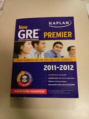 2011-12 Kaplan GRE study book, $10 OBO 1