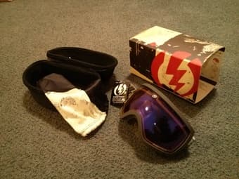 Electric EG2.5 Goggles with Bronze/Blue Chrome Lenses 1