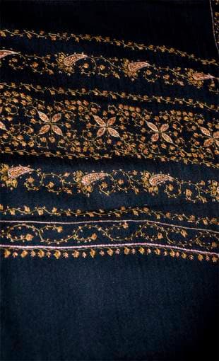 Brand New Hand-Embroidered Pashmina Shawls 1