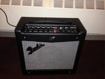 Fender Mustang I 20-Watt Guitar Amp, $100 1