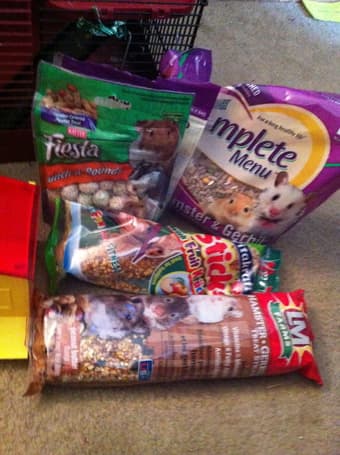 ** 3 story Small Animal Cage w/ Food, Toys, & Accessories ** $40 3