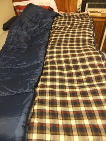 Sleeping bag and pad 1