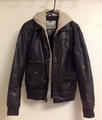 American Rag Bomber Jacket (Leather) 1