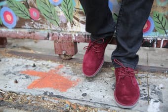 Torino Wine Desert Boots (men's 8) 2