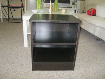 night stand/bookcase  $15 1