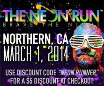 Neon Run 5k March 1st - Ticket $19 1