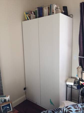 Ikea wardrobe 1