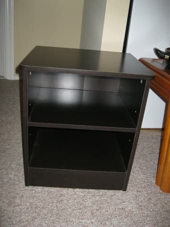 Small bookcase ,easy to ship, $15 2