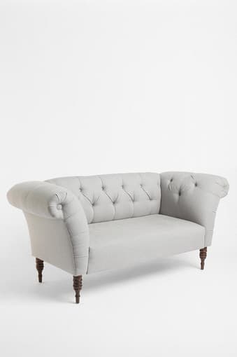 Urban Outfitters Light Grey Couch / Sofa / Vintage-look! 2