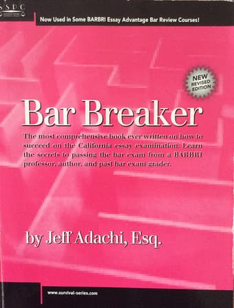 Bar Breaker + Emanuel Confidential for the MBE = $75 1