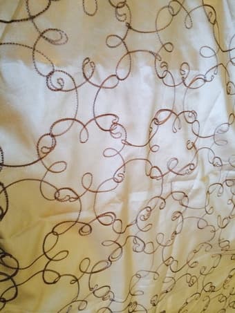long silver curtains (x2 window) 2