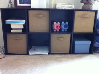 Storage-Shelves, 8-Cube Organizer 1