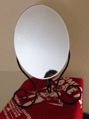 Bathroom package, nice table mirror and corner shelf 3