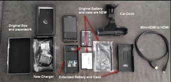 Droid Bionic on Verizon - Great condition with accessories $90 obo 1