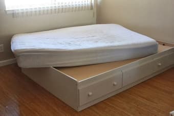 MOVING SALE! Bed, desk, tables, & more! 1