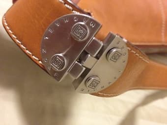 MICHAEL KORS VINTAGE Brown Leather Shoulder Bag 2