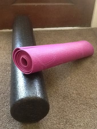 Yoga Mat & Foam Roller 1